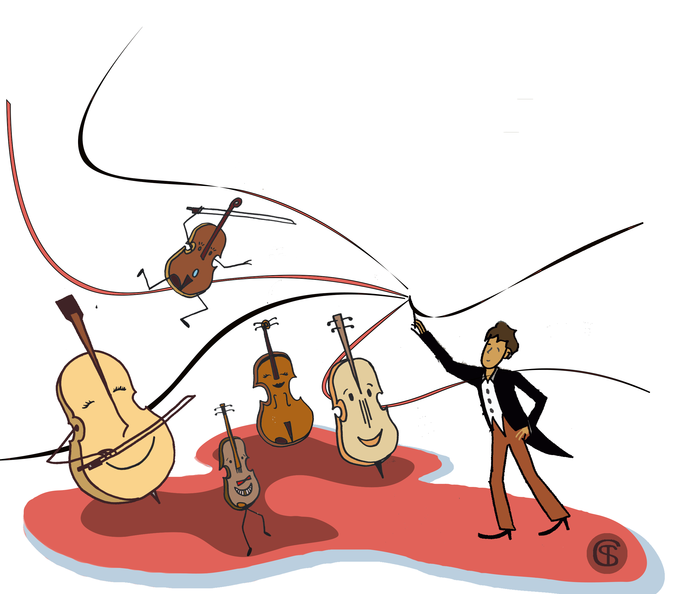 violin players